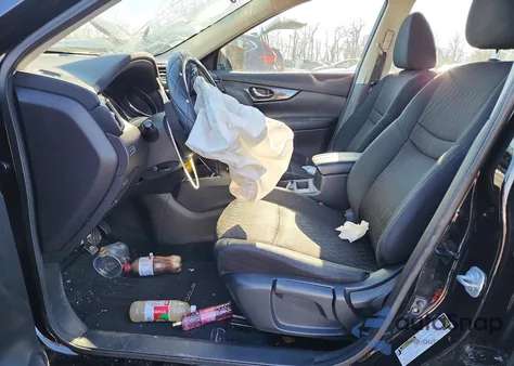 2017 Nissan Rogue Sv z USA, uszkodzony, nr VIN 5N1AT2MV0HC800199